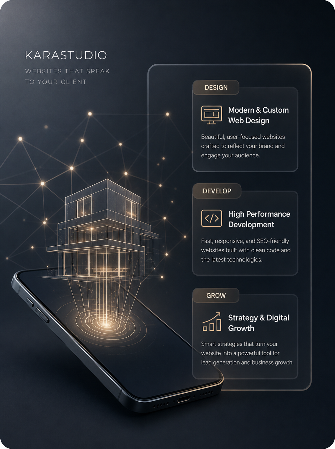 Custom Website Design for Algerian Businesses — KARA Studio